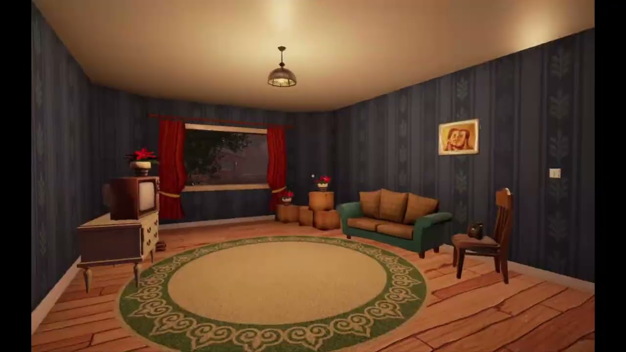 hello neighbour pre alpha part two