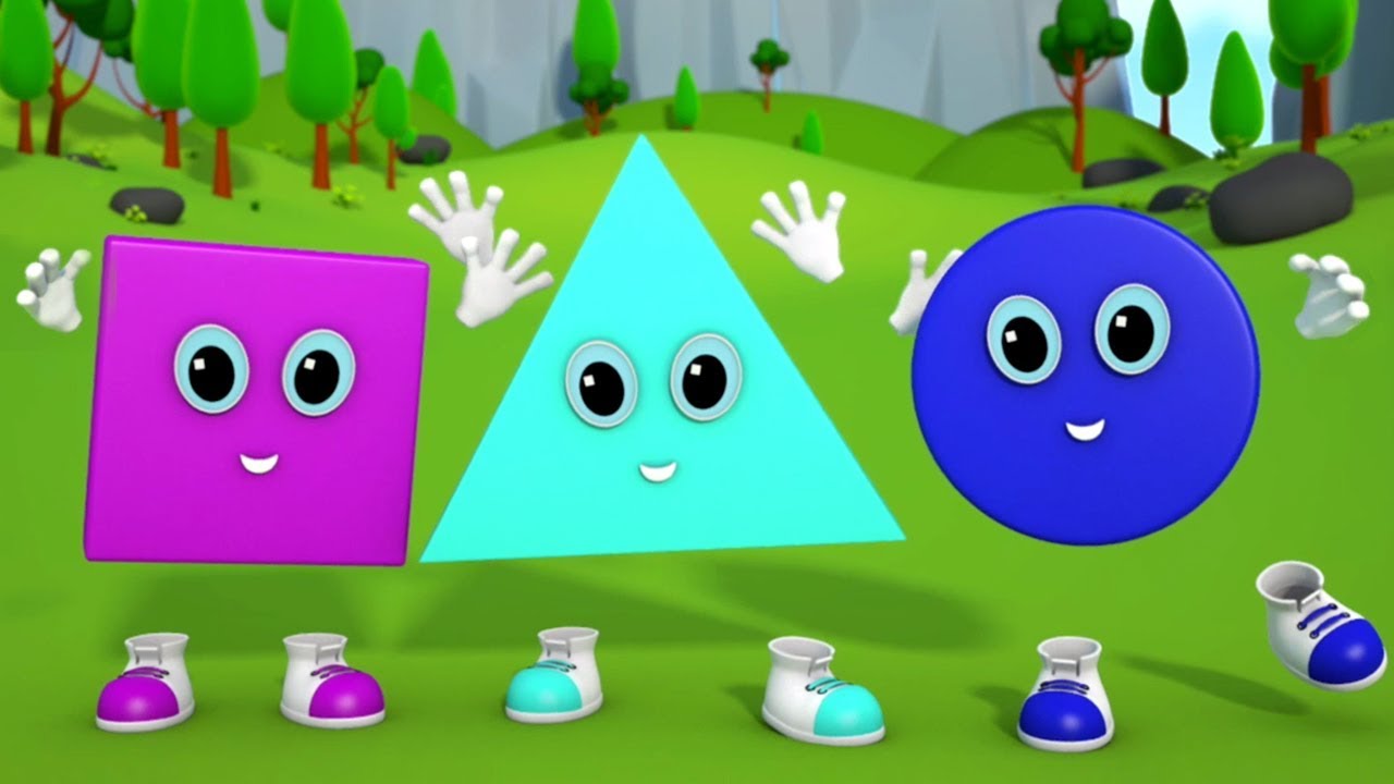 Bob den Zug | Formen Sind Rollen | Kinderlied | Shapes Are Rolling