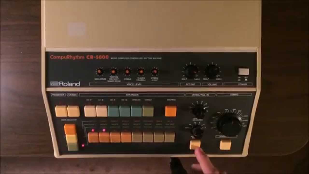 Roland CR-5000 CompuRhythm drum machine