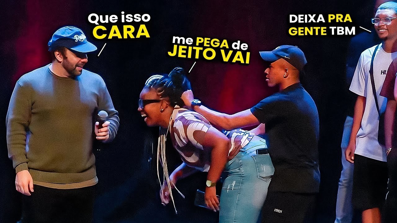 ELA VIROU MARMITA NO PALCO?? Tinder ao vivo com Raphael Ghanem em Nova Iguaçu