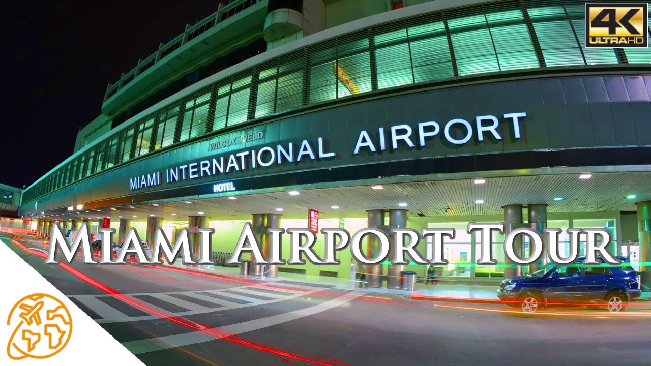 Miami Airport Tour skytrain MIA Florida Miami International Airport Live Aeropuerto Miami