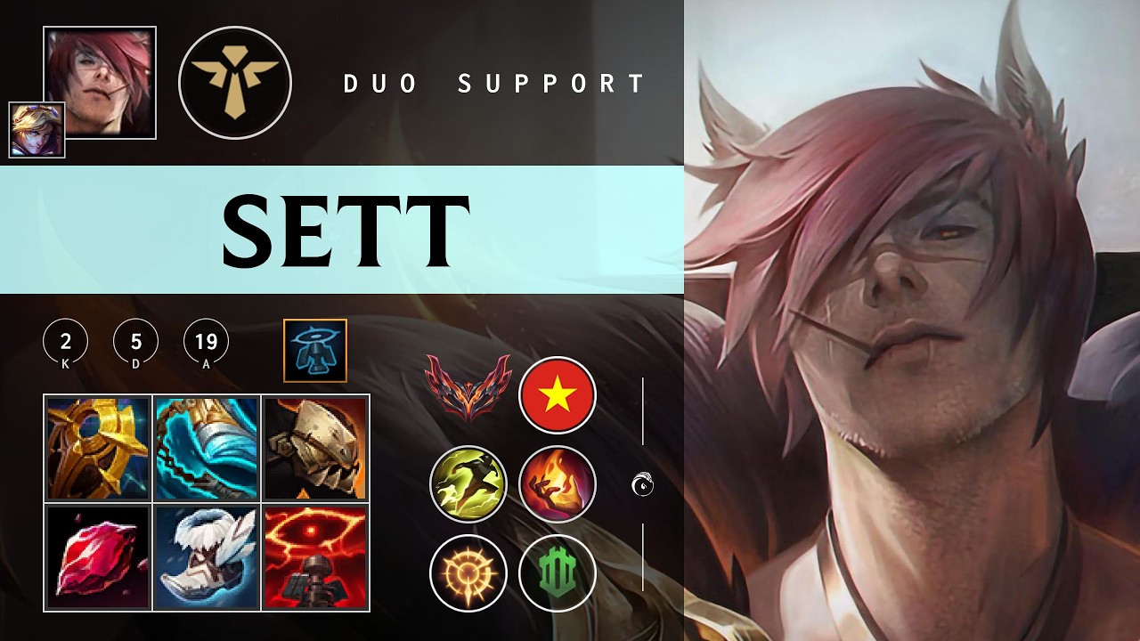 Sett Support vs Janna - VN Grandmaster Patch 26.05