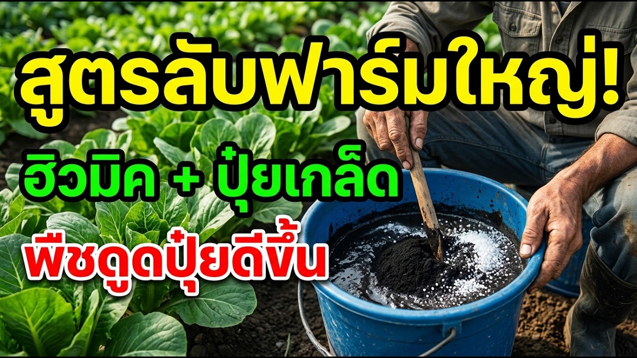 หยุดฉีดทิ้งขว้าง! แค่เติม 