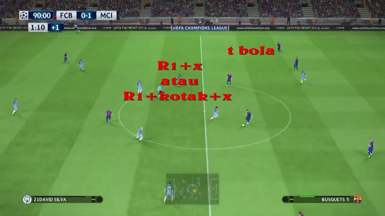 Tutorial formasi defence sekaligus counter attack terbaik PES 2017 (Recomended 100%)