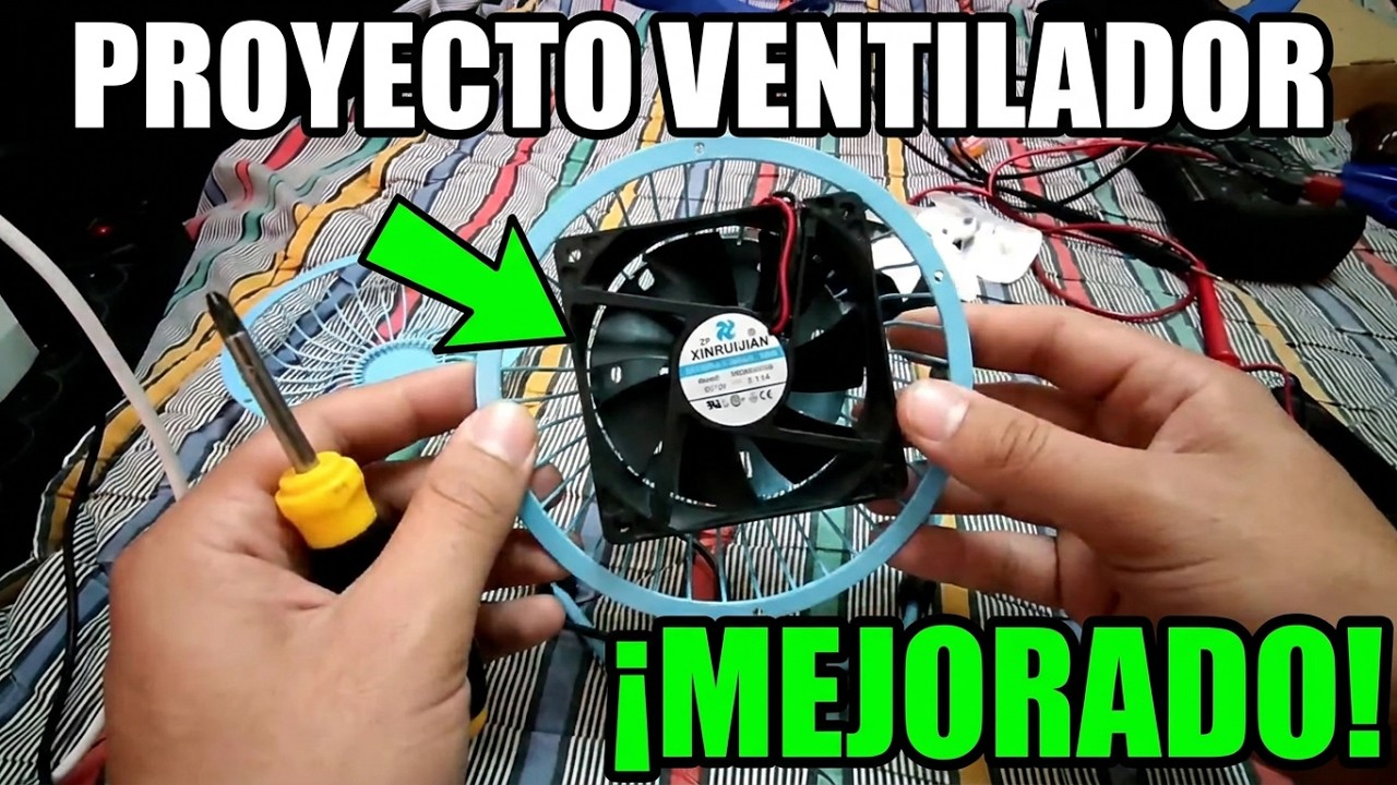 Ventilador USB Reparacion Proyecto