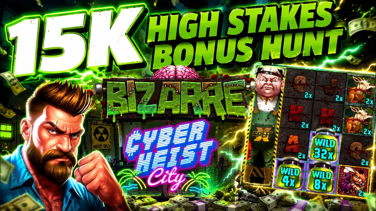 HIGH STAKES &euro;15,000 BONUS HUNT - 35 BONUSES SAVED INCLUDING 4 SCATTERS