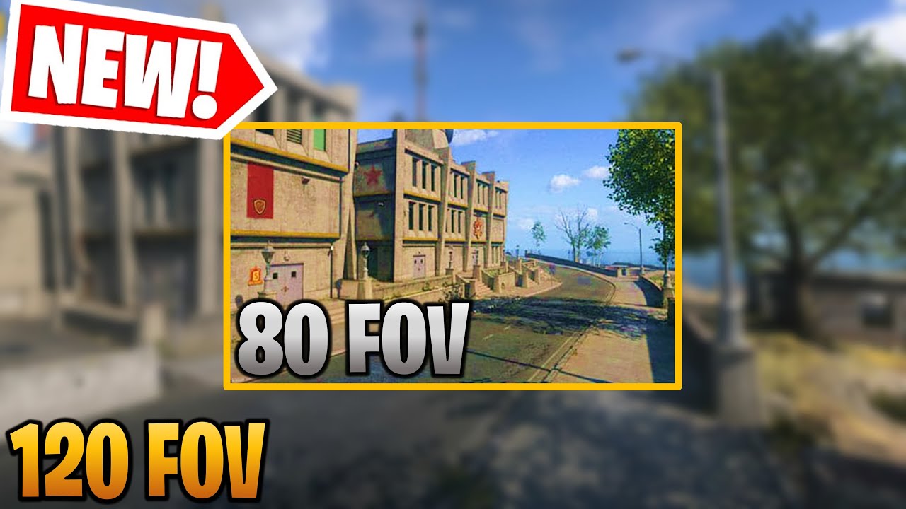 Console FOV Slider on Warzone... Finally.