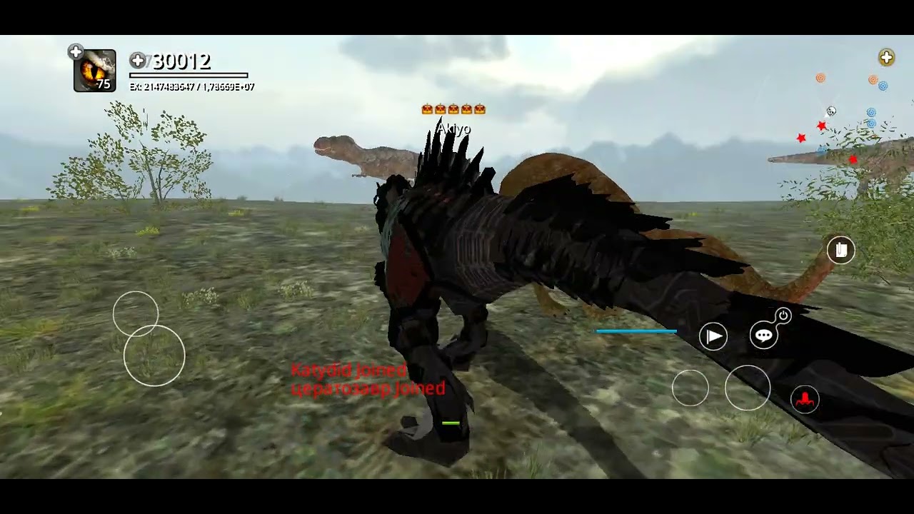 Andando con mi Mecha T-rex