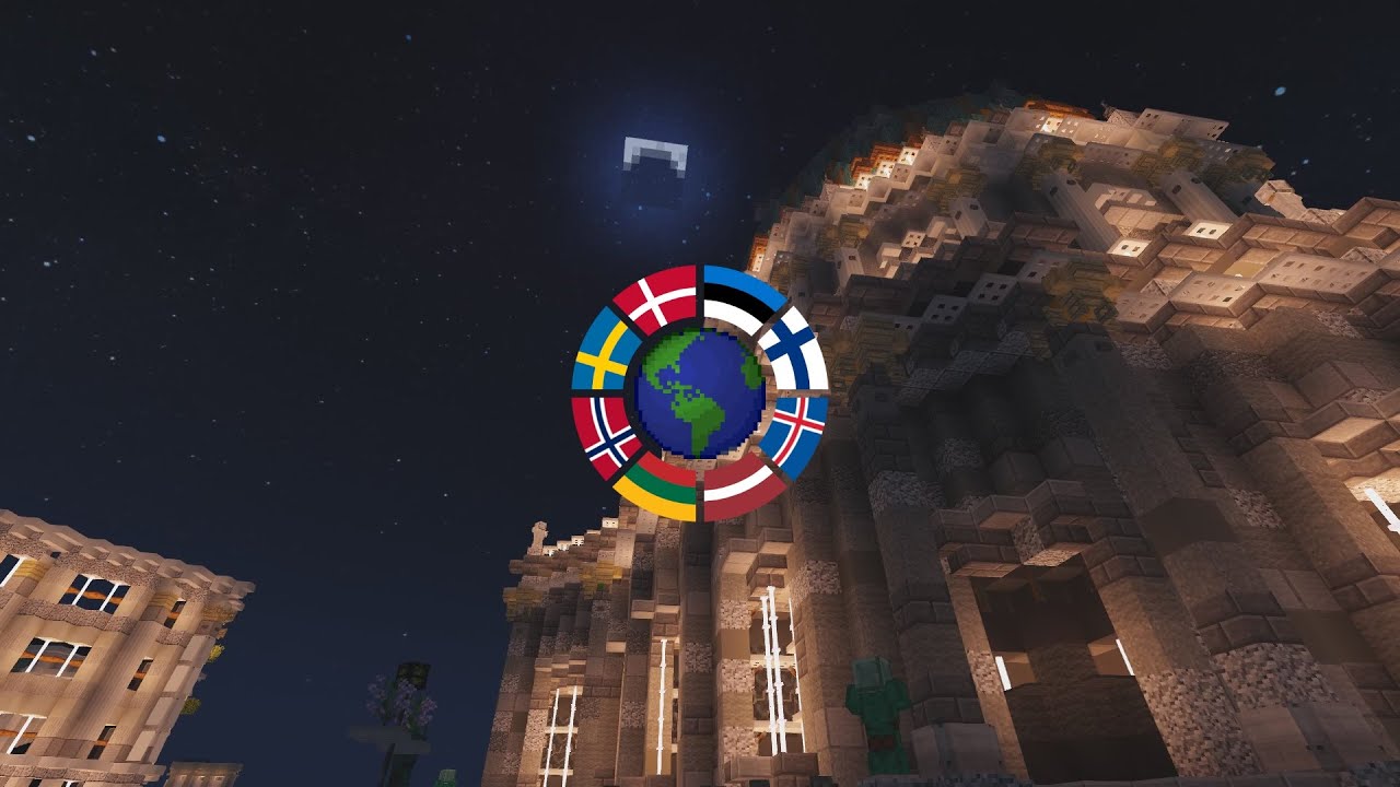 Denmark 1:1 in Minecraft! | Country Showcase | BTE