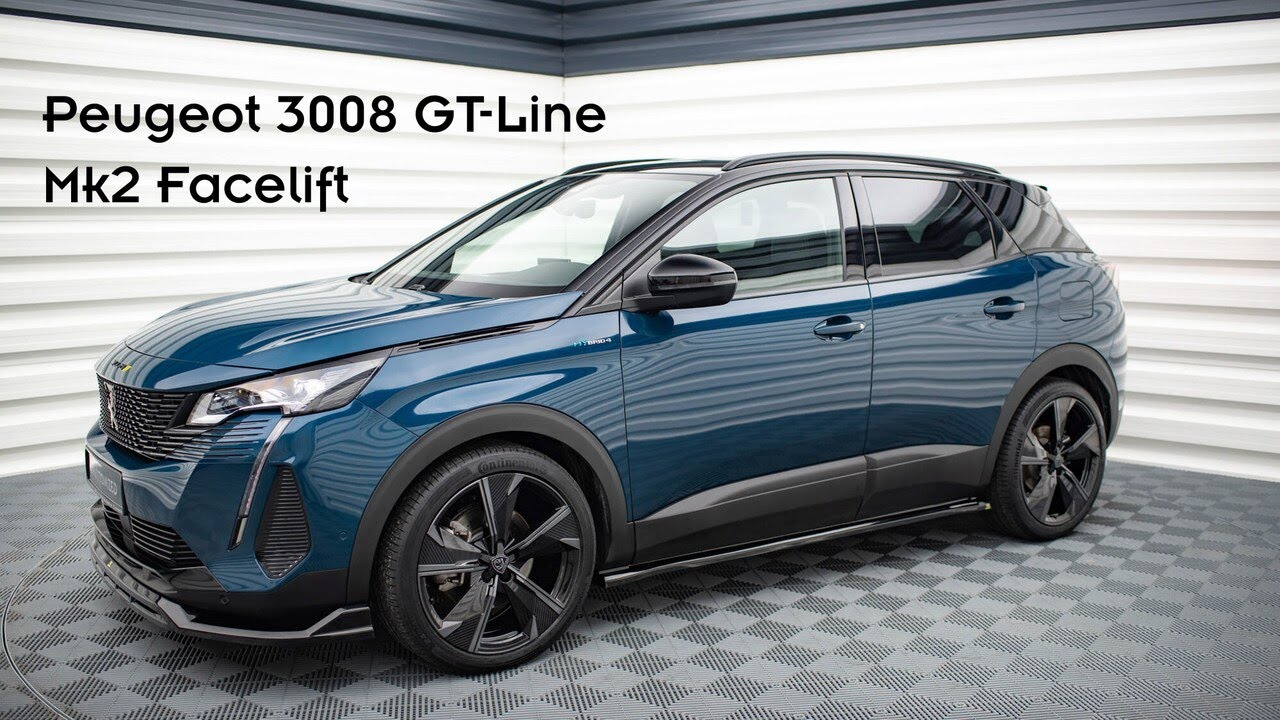 Peugeot 3008 GT-Line Mk2 Facelift (2020 - 2024) | Maxton Design Splitter Set | Presentation #323