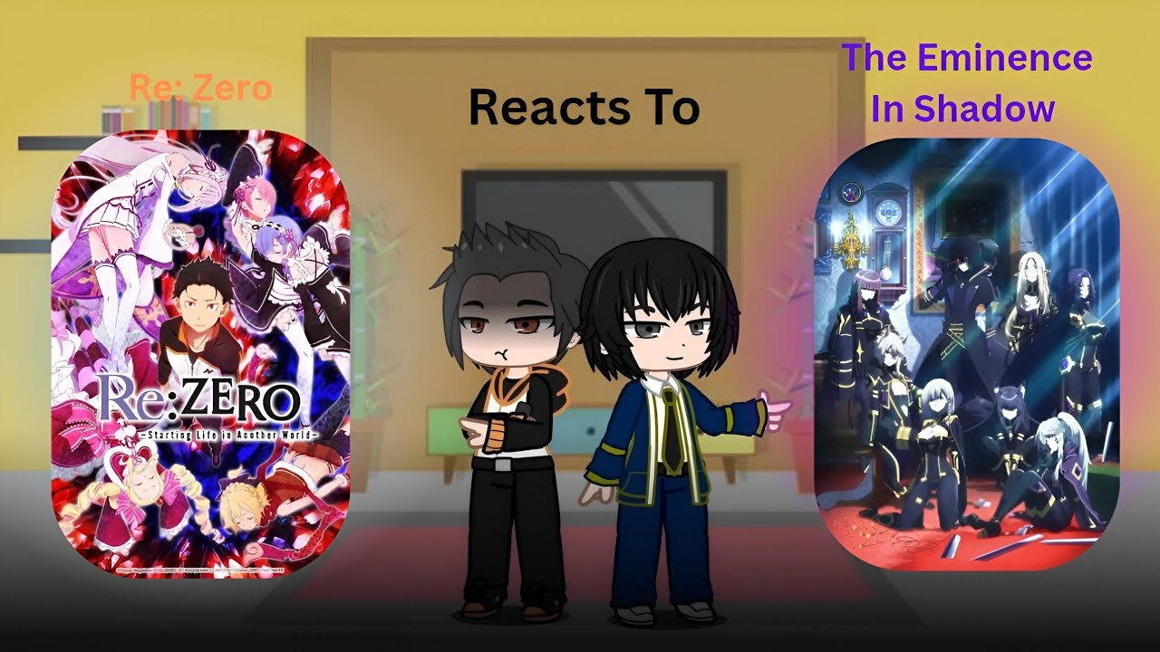 Re: Zero reacts to Cid Kagenou | The Eminence In Shadow x Re: Zero | 1/2 | Rus/Eng