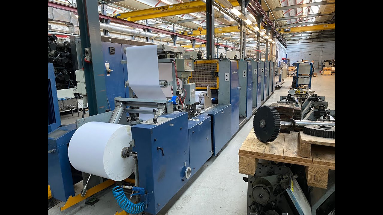 DGpress - Gazelle 6T web offset press for sale