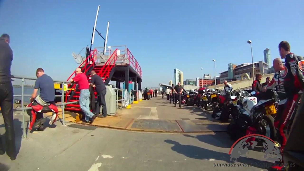 Ferry Liverpool - Douglas - Viaje TT Isla de Man 2012