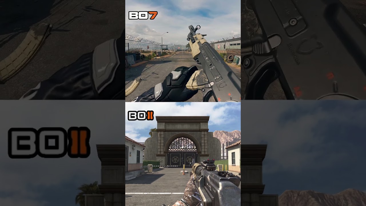 BO2 AN-94 Vs BO7 AN-94 | Call of Duty Shorts