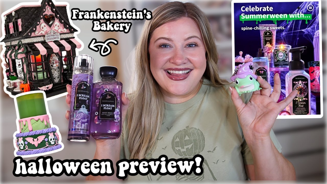 BATH & BODY WORKS HALLOWEEN COLLECTION SNEAK PEEKS!