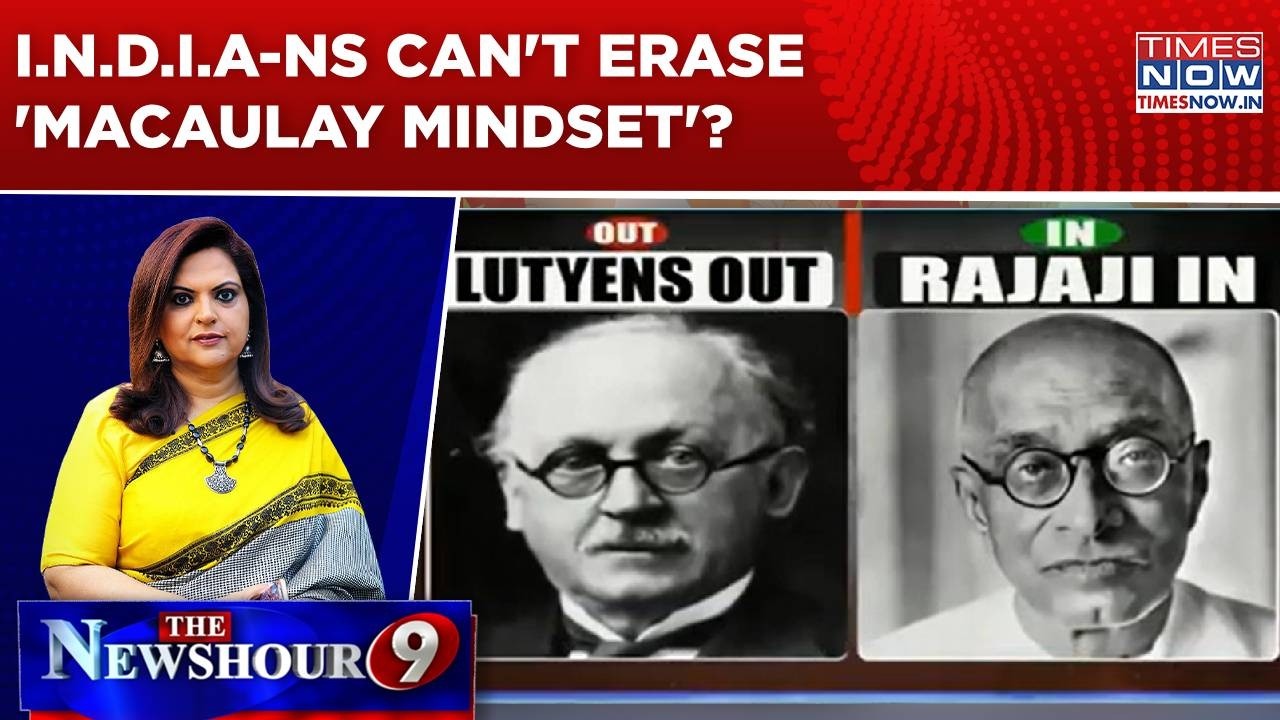 Centre Replaces Lutyens' Statue With Rajaji's Bust; I.N.D.I.A-ns Can't Erase 'Macaulay Mindset'?
