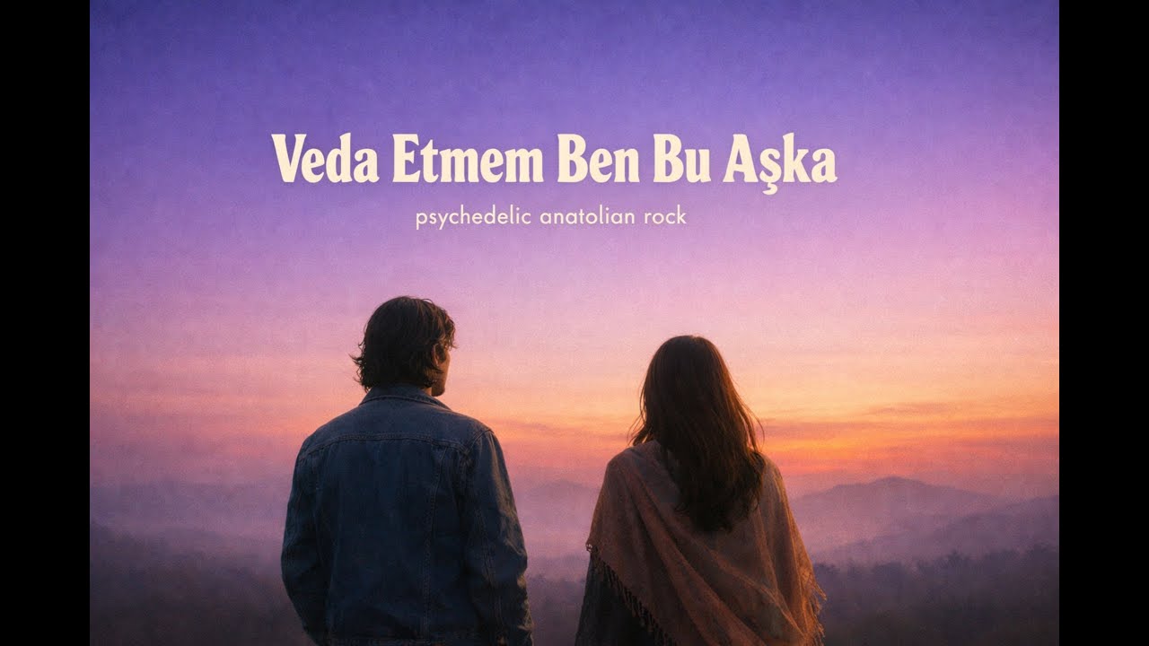 Veda Etmem Ben Bu Aşka | Psychedelic Anatolian Rock Cover #çelik  #psychedelicrock