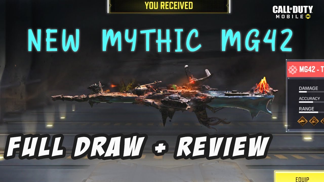 *NEW* Mythic MG42 Full Draw + Full Review | ETERNAL HONOR MYTHIC DROP | Best Mythic LMG | CODM