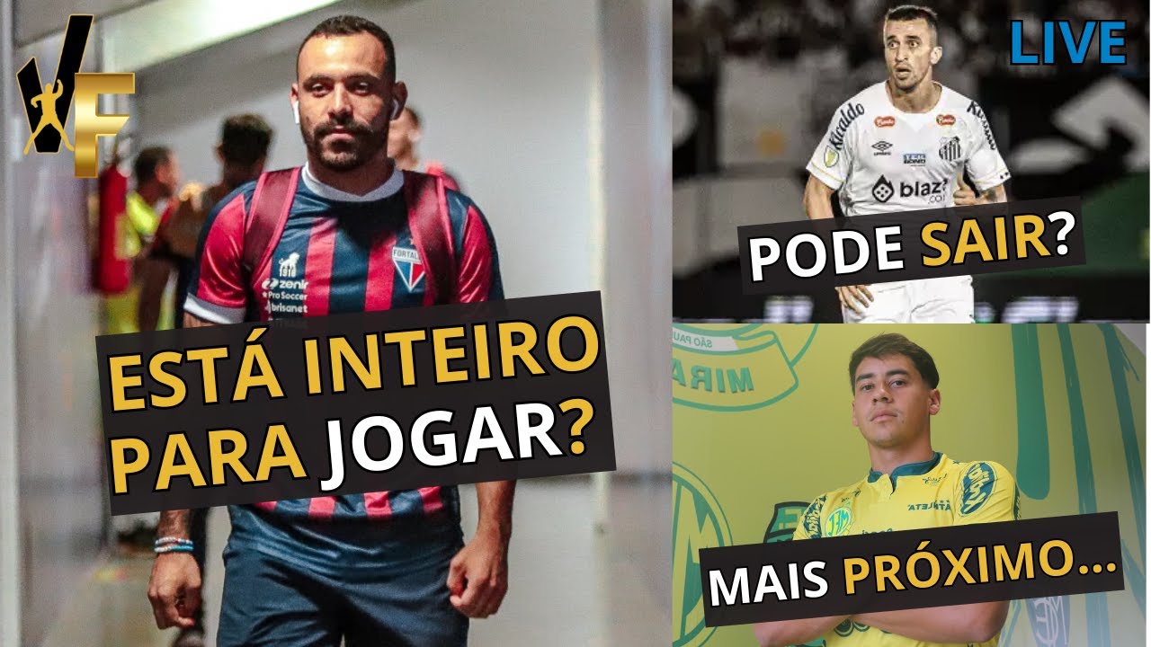 CONDIÇÃO FÍSICA DE MOISÉS / VOLANTE MAIS PERTO / SCHMIDT DE SAÍDA? / ISSO E MUITO MAIS DO SANTOS