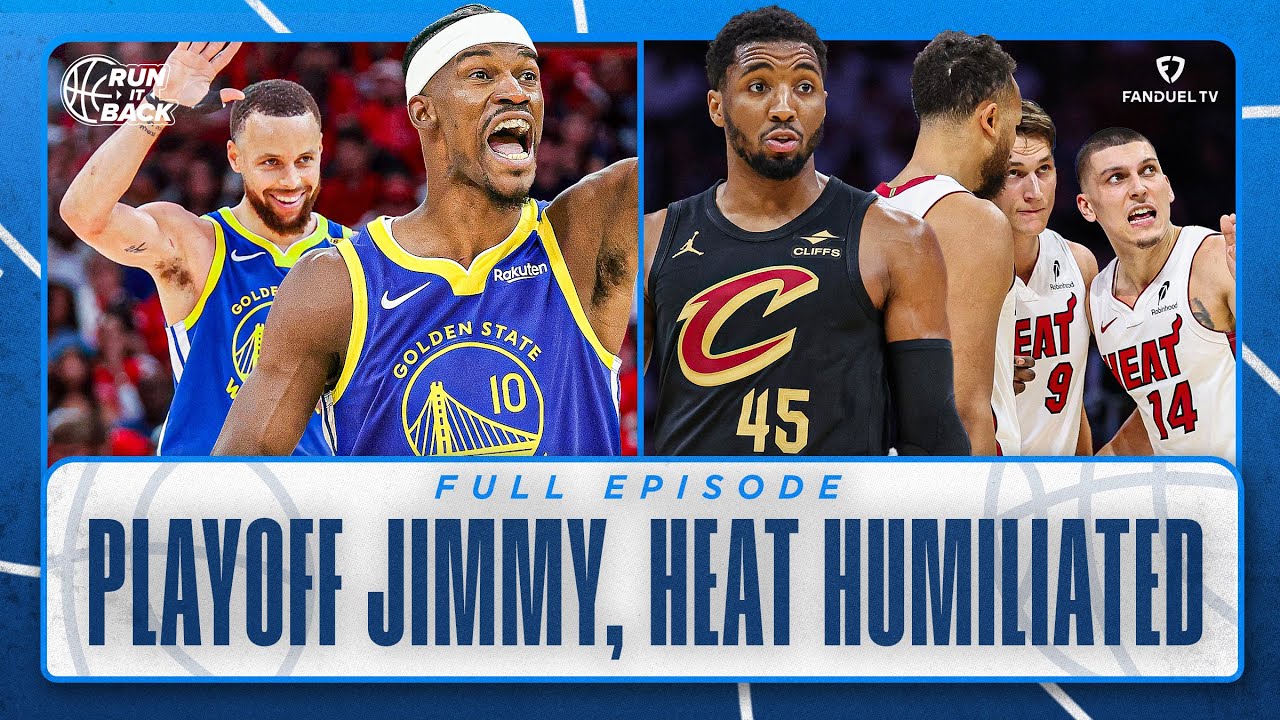 Playoff Jimmy Leads Warriors!! Heat HUMILIATED!! Run It Back LIVE! | 04.29.2025