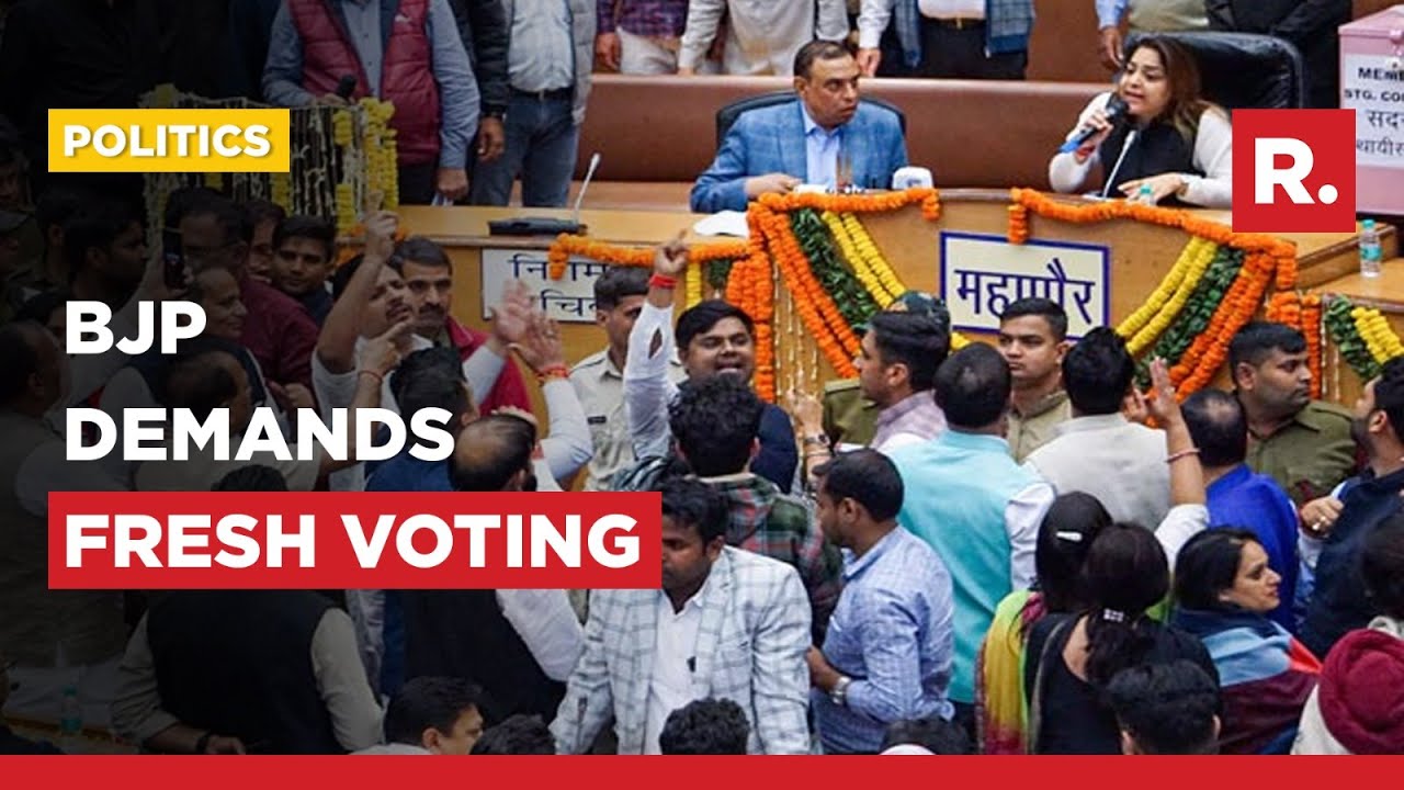 MCD Standing Committee Election: Delhi BJP Alleges Irregularities, Demands Fresh Voting
