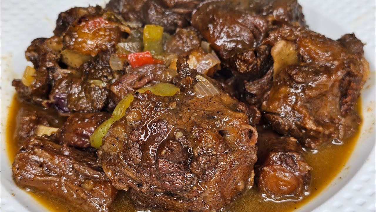 🔴Rabo encendío DOMINICANO. RABO DE RES GUISADO DOMINICANO PASO A PASO 🐮