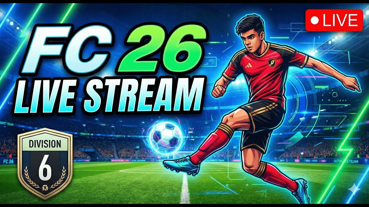 ROAD TO DIV 5! | FC26 Ultimate Team Live