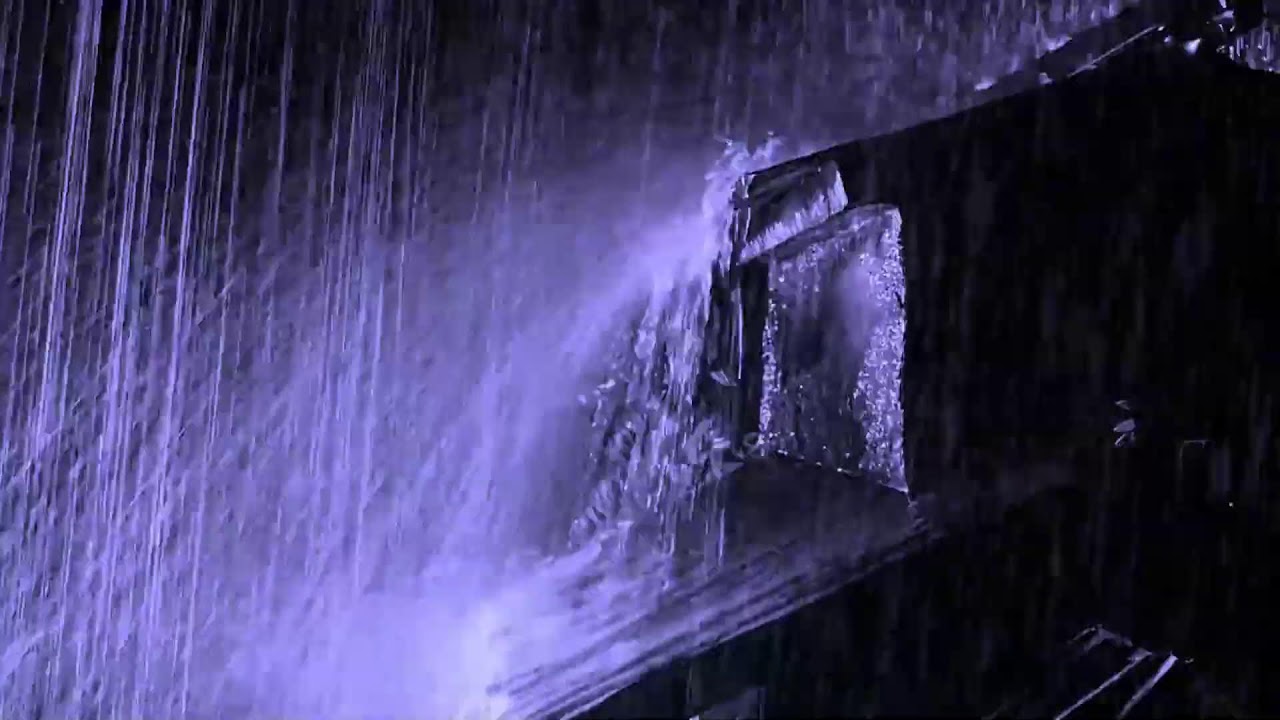 Sleep Soundly with Night Rain & Thunderstorm Ambience