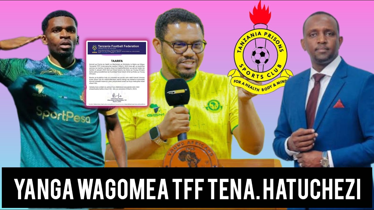 MAZITO YAIBUKA YANGA WAIGOMEA TENA BODI YA LIGI/MCHEZO DHIDI YA PRISON HAUPO