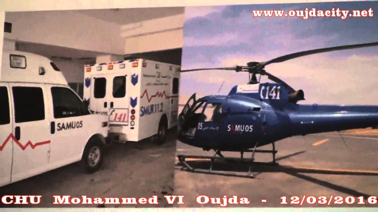 CHU Mohammed VI - Oujda  SAMU  de l'oriental  Activité et Transport