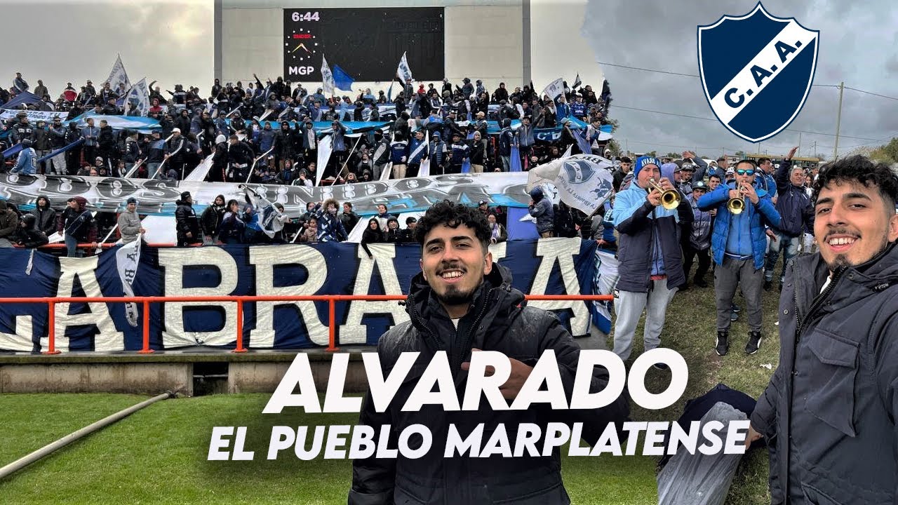 Un DIA con la HINCHADA de ALVARADO de MAR DEL PLATA | Video Termo (Extremo)