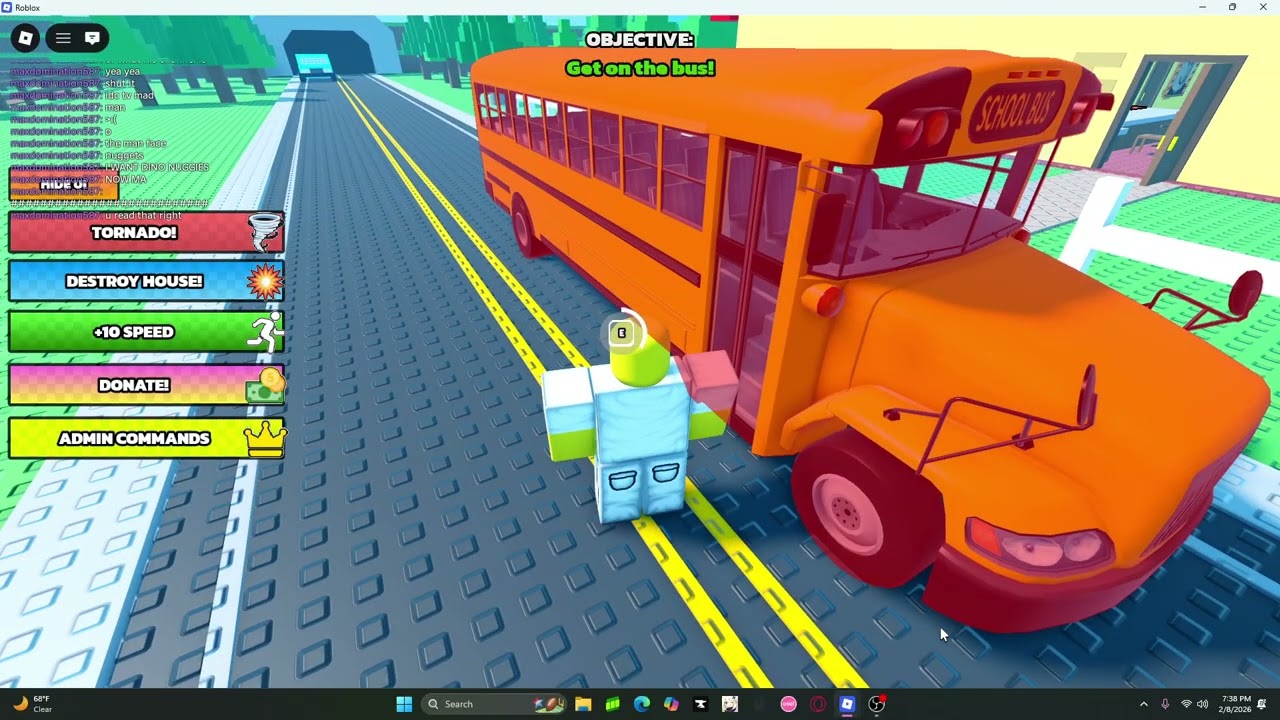 I AM LATE FOR SCHOOL (or prison) NAD I HAVE VOICES AND ADHD IN THIS ROBLOX GAME!1!!!!11111!!!!!!!!!!