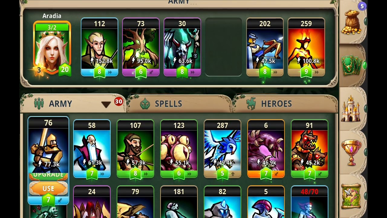 magic world , inferno event battles,voice tips,the last one is neck to neck battle vs fire elemental