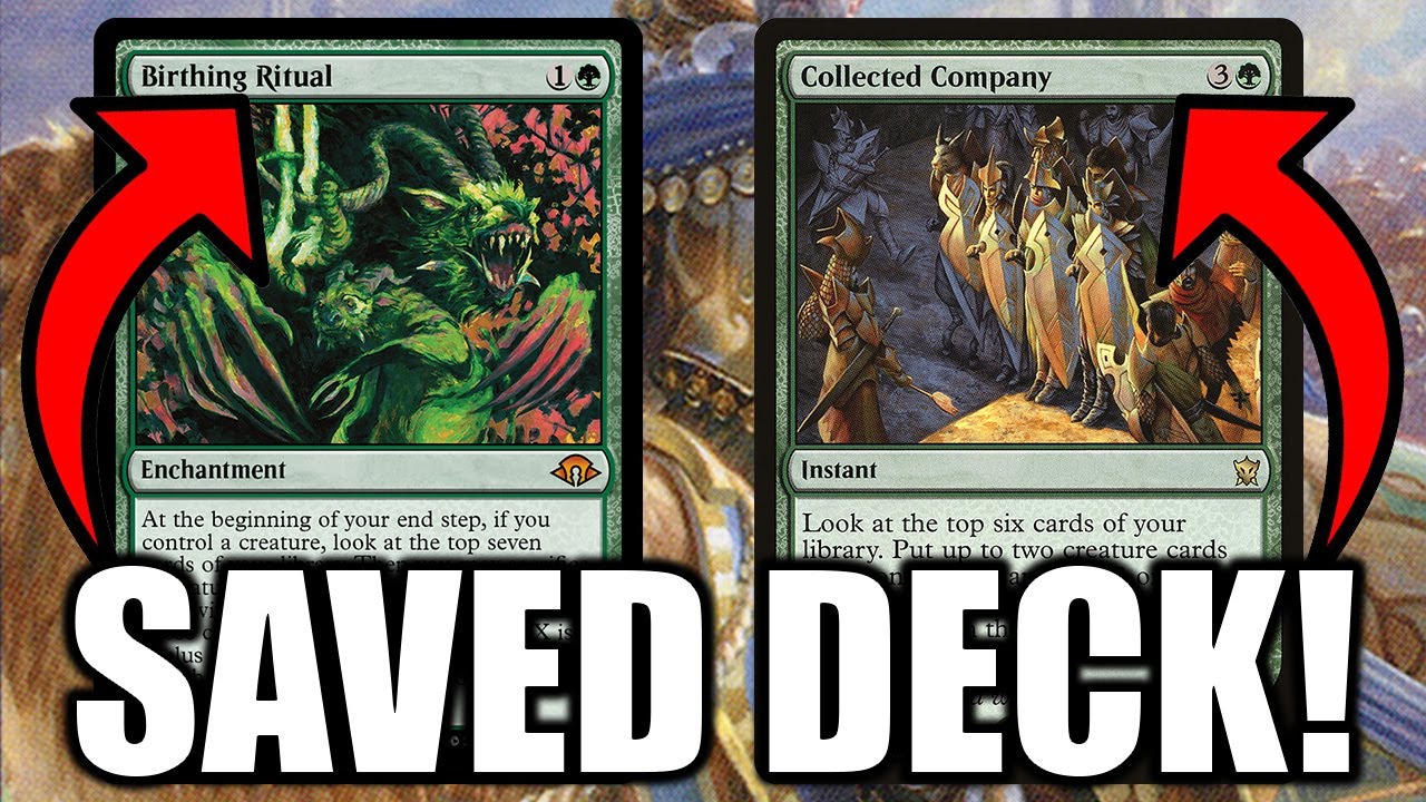 This Deck SAVED COLLECTED COMPANY In MODERN