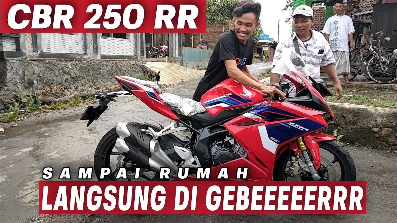 MASIH MUDA BELI CBR 250 RR | BEGINI REAKSINYA