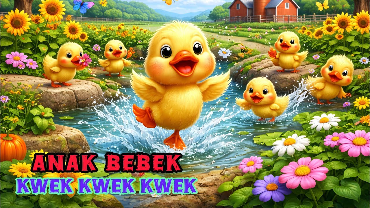 Lagu Anak Anak Bebek Kwek.. Kwek.. Kwek..