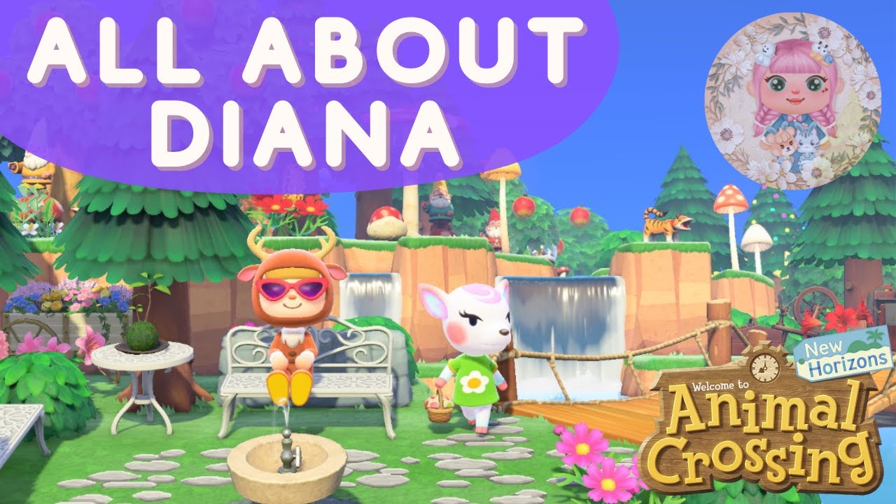 📌ALL ABOUT DIANA🦌, elegant & sweet deer villager !!! ナタリー in Animal Crossing New Horizons !!!