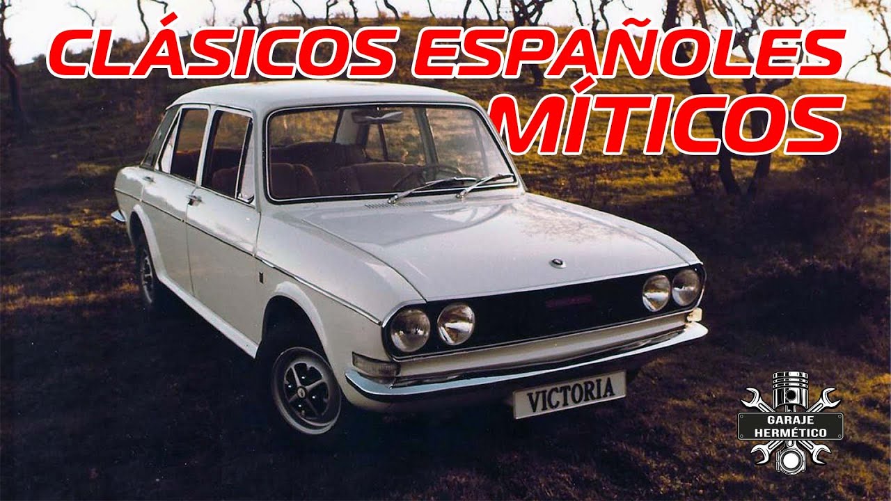 10 COCHES CLÁSICOS Españoles MÍticos