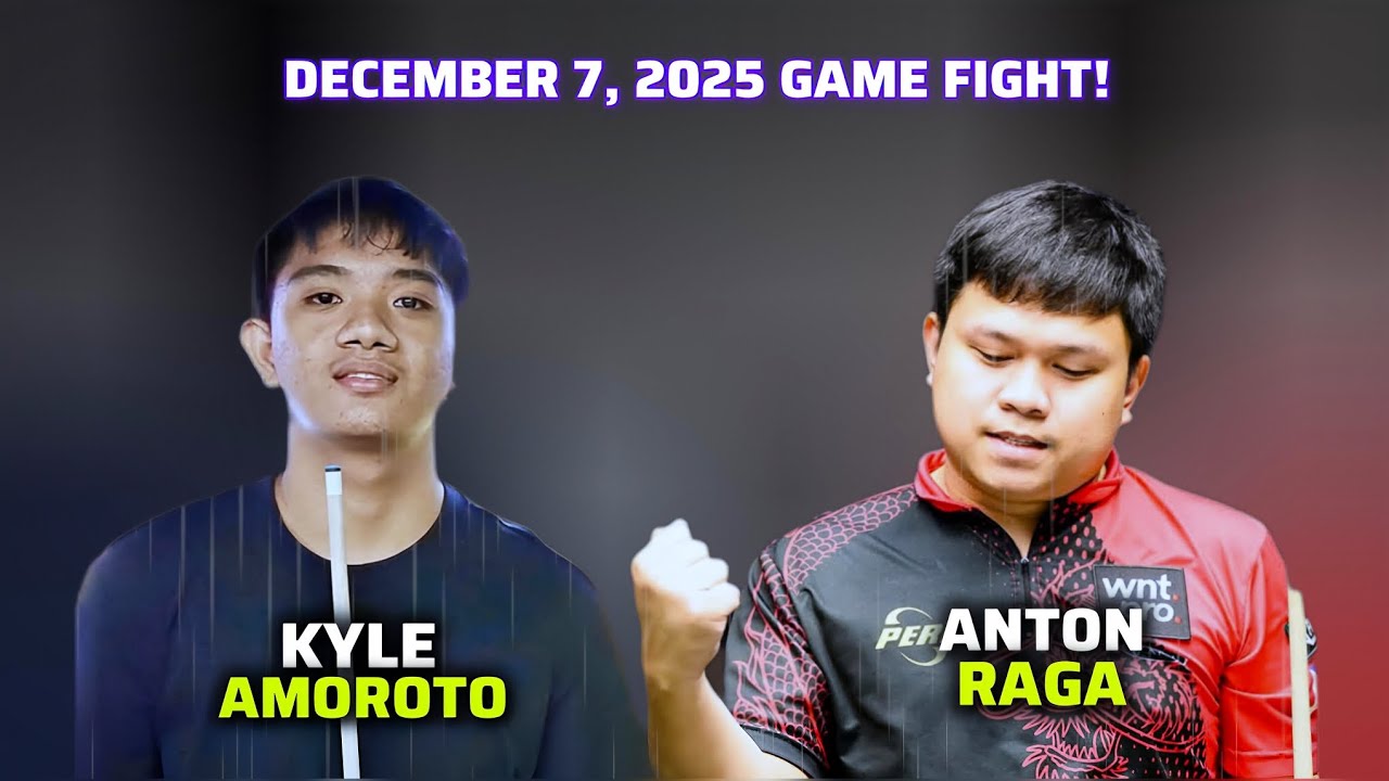 Anton Raga 🆚 Kyle Amoroto | Battle of two Filipino stars | Highlights