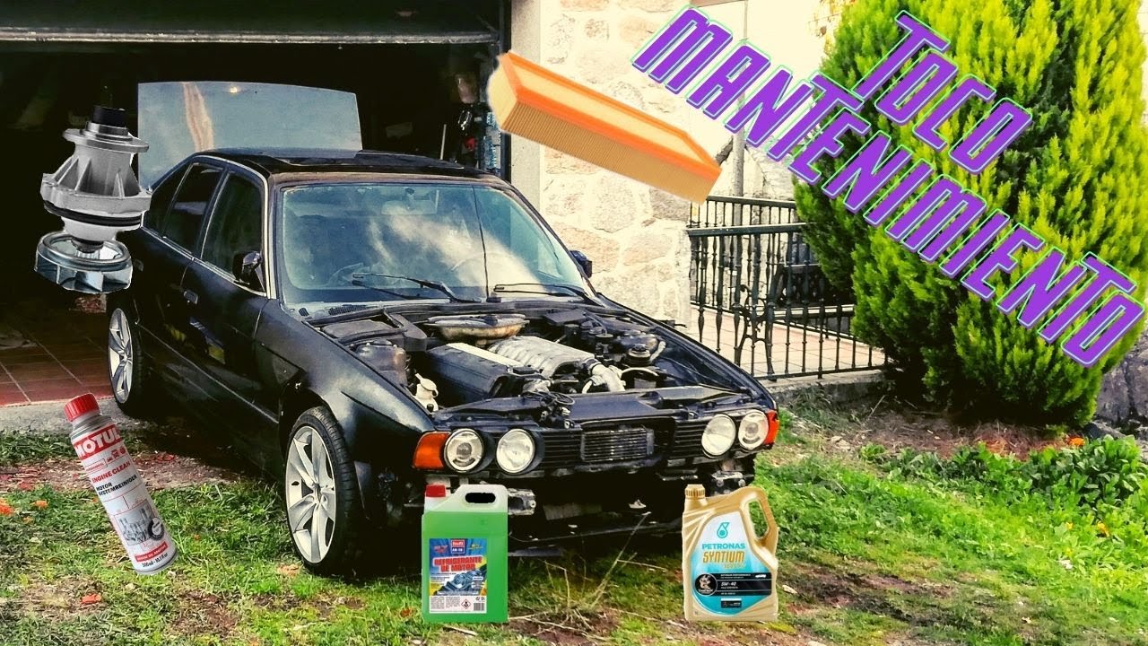 HACEMOS MANTENIMIENTO BMW E34 525 TDS/ CARLOS ARDÁ