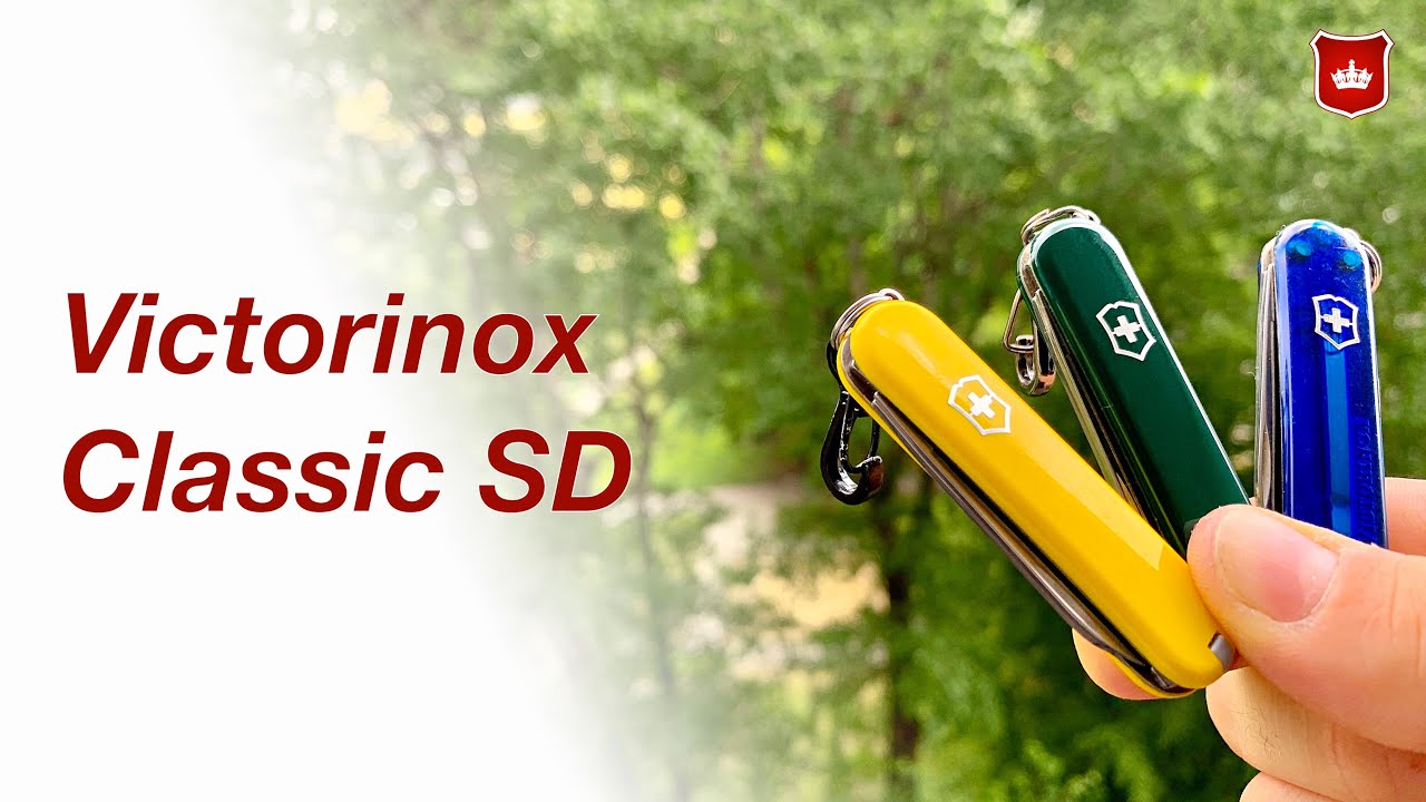 Victorinox Classic SD - Klasyczny scyzoryk zamknięty w breloku