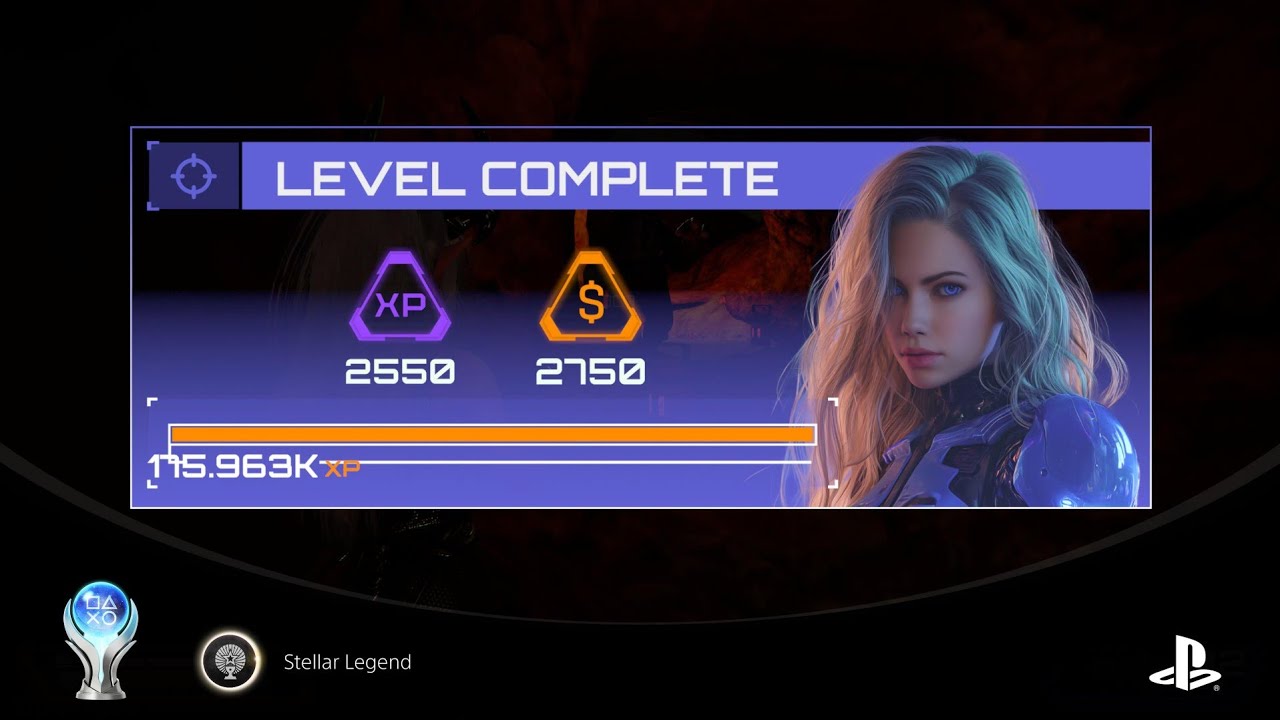Anime Girls: Stellar Invasion_Finale & platinum trophy 😁✌️