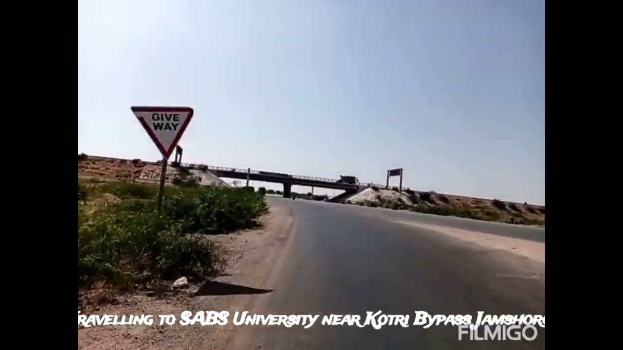 A journey to Shaheed Allah Bux Soomro University Jamshoro.