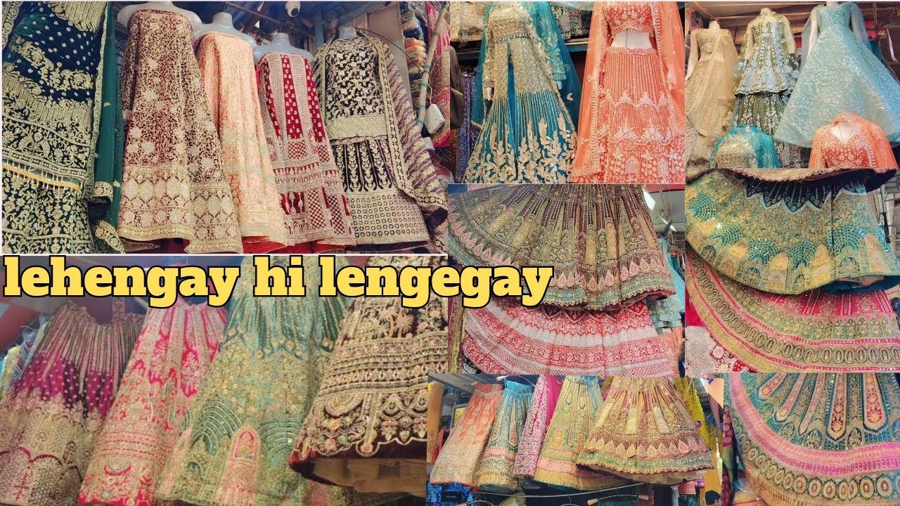 Seelampur market mai lag chuki hai lenhengay ki sale #seelampur #market 