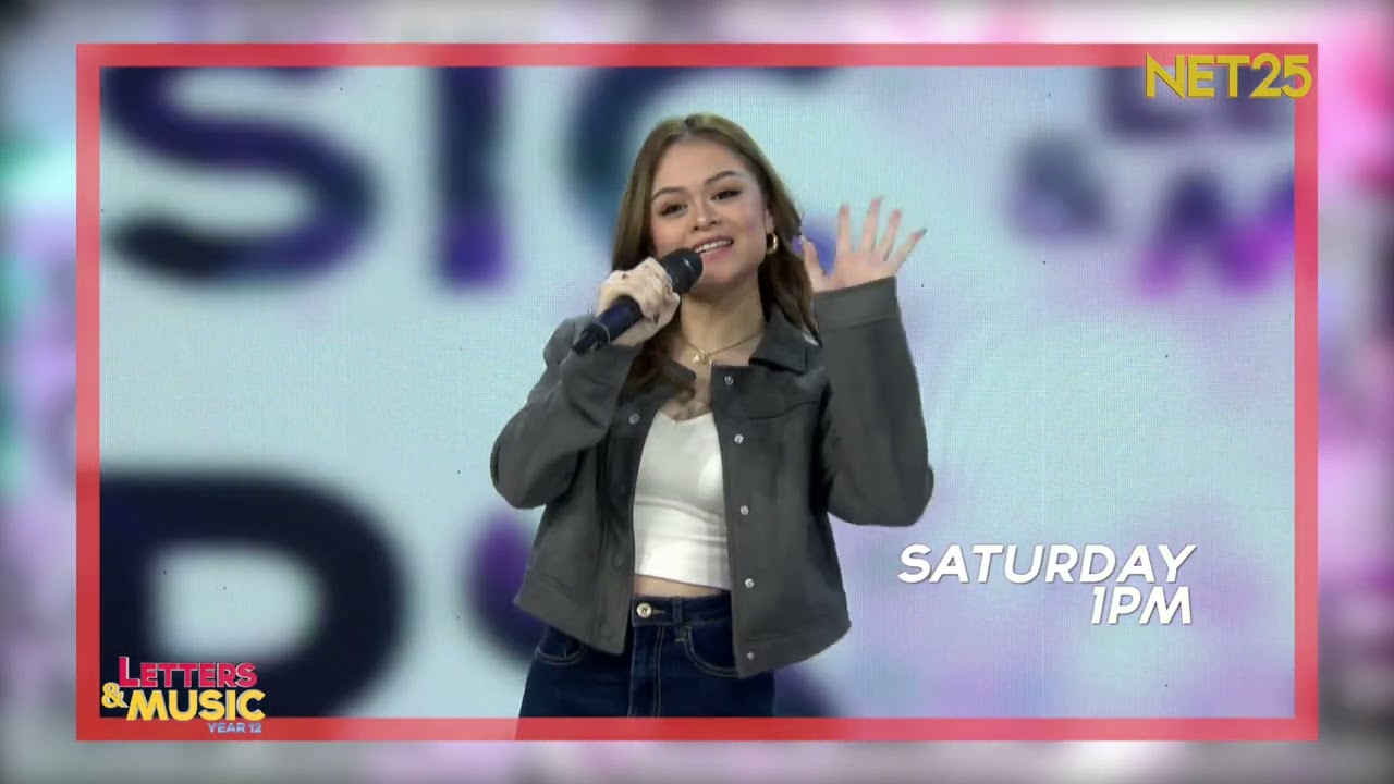 Esang de Torres this Sat (Apr. 26) and Sun (Apr. 27) on Letters and Music (NET25)