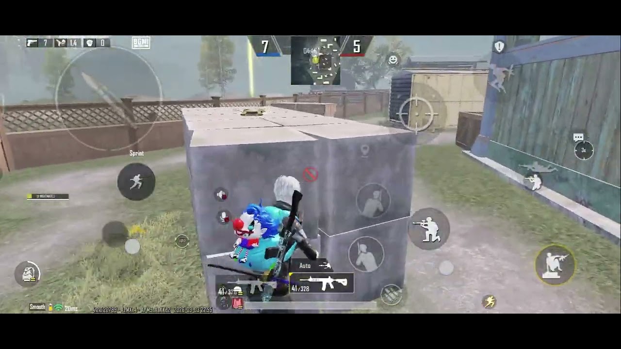 Just playing  room with my friend for fun 😁. With m416   
