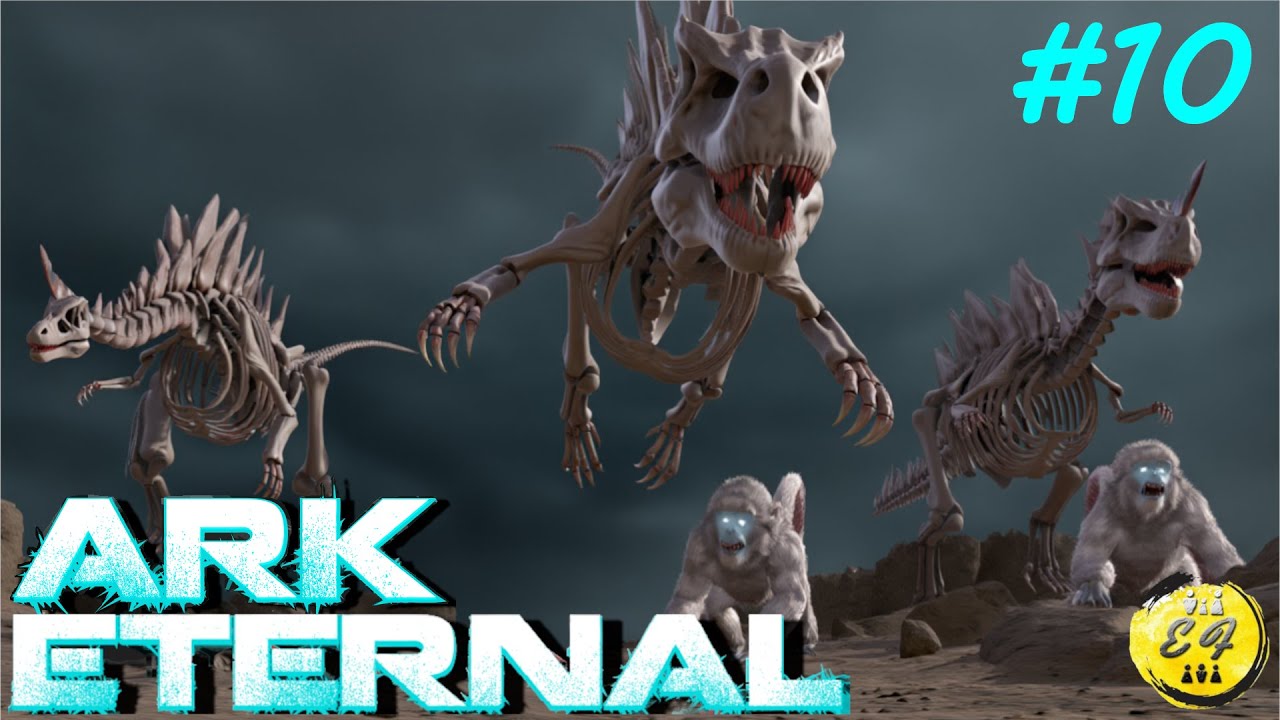 Выживание с модом Eternal: Resurrected dino как источник призыва всех боссов - ARK: mod Eternal #10