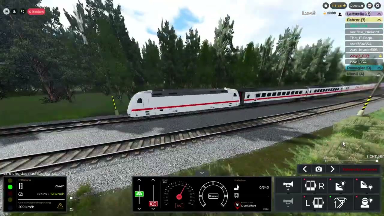 IC folge  (richtung wolfsburg von fürstenwald)