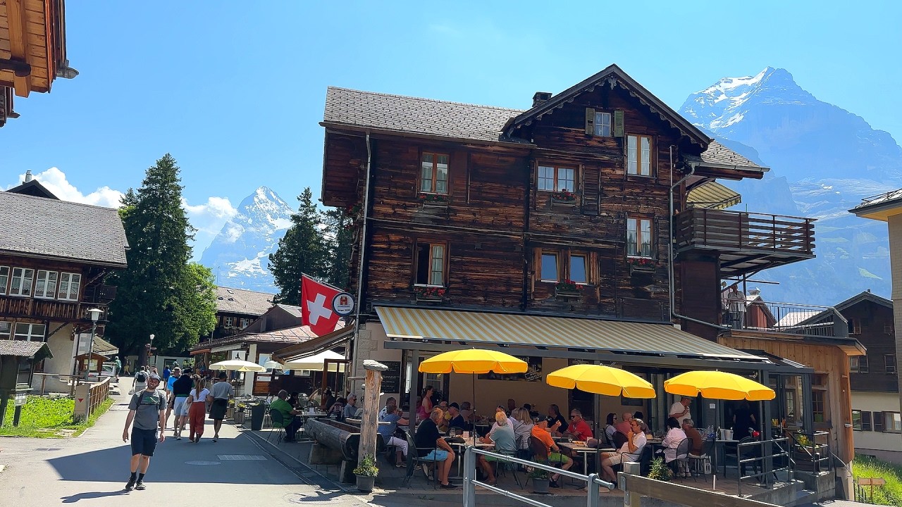 [4K]🇨🇭 От Мюррена до Гиммельвальда: самые нетронутые и мирные альпийские деревни Швейцарии🚠⛰️ (2025)
