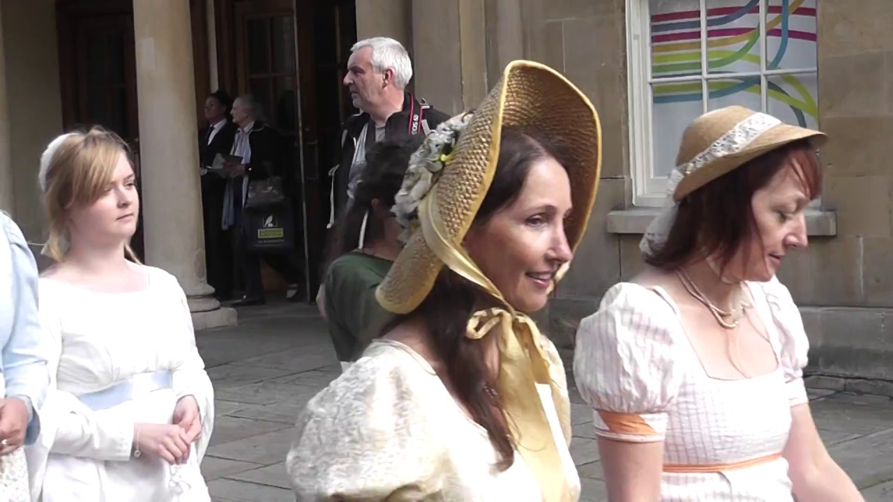 Jane Austen Festival Promenade, Bath UK 2017